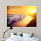 Beautiful Sea Sunset Beach. Mediterranean Sea. Spai Wall Mural