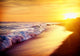 Beautiful Sea Sunset Beach. Mediterranean Sea. Spai Wall Mural