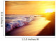 Beautiful Sea Sunset Beach. Mediterranean Sea. Spai Wall Mural