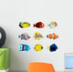 Tropical Fishes Wall Decal