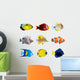 Tropical Fishes Wall Decal