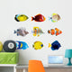 Tropical Fishes Wall Decal