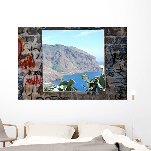 Tenerife - casa dirocata con vista  Wall Mural