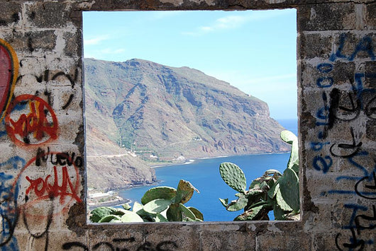 Tenerife - casa dirocata con vista  Wall Mural