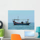 Javanese Fishboat Wall Decal