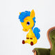 Cute horse cartoon Wall Decal