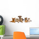 Group of cats and dogs Wall Decal