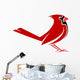 Northern Cardinal Wall Decal