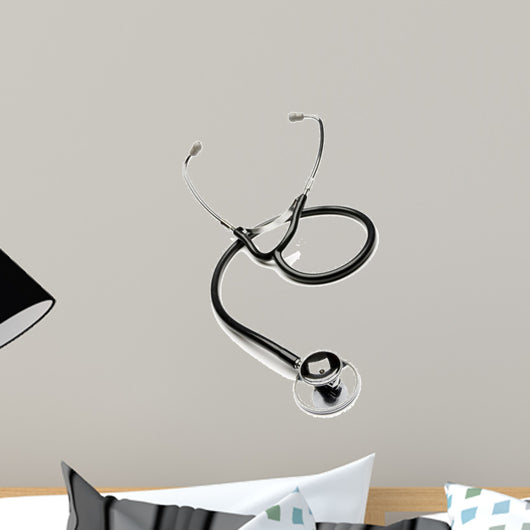 medical stethoscope isolated on white close up 