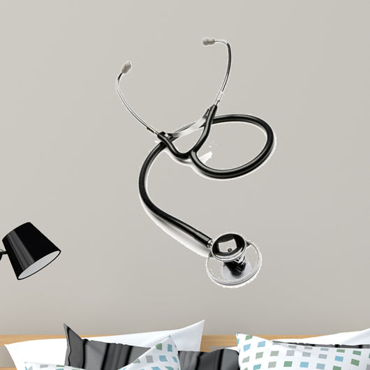medical stethoscope isolated on white close up 