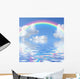 Rainbow Seascape Wall Mural