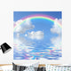 Rainbow Seascape Wall Mural
