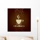 coffee cup vector background 