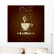 coffee cup vector background 
