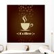 coffee cup vector background 