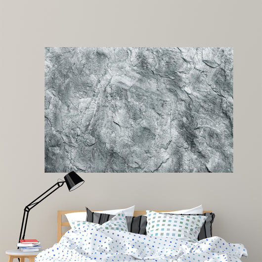 Grey Stone Wall Wall Decal
