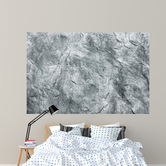 Grey Stone Wall Wall Decal
