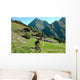 Mountain Biker Wall Decal