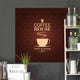 coffee cup vintage design background 