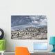 Napa Valley Vineyard Winter Wall Decal Design 1