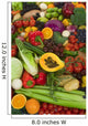 Vegetables and Fruits Wall Mural