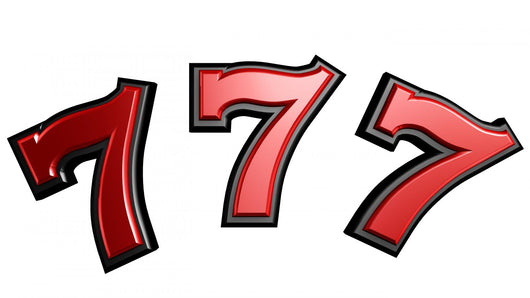 slot seven sign Wall Decal