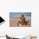 Snowshoeing Wall Decal