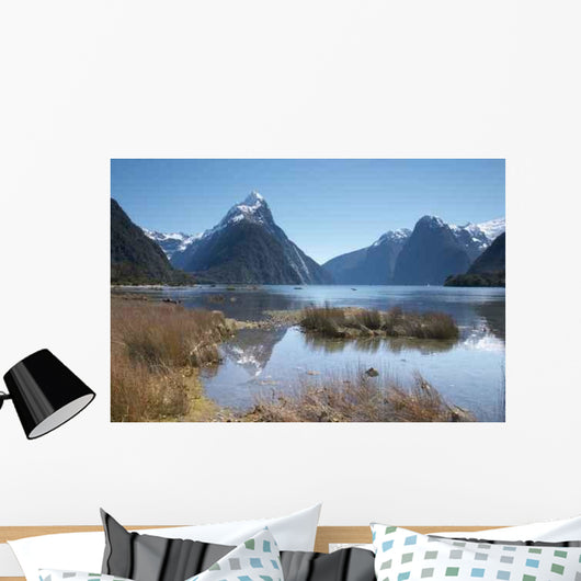 Mitre Peak Wall Decal
