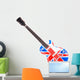 Britain Flag Union-jack Guitar Wall Decal