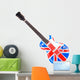 Britain Flag Union-jack Guitar Wall Decal
