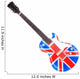 Britain Flag Union-jack Guitar Wall Decal