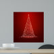 Vector Illustration of a Stylized Christmas Tree 
