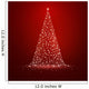 Vector Illustration of a Stylized Christmas Tree 