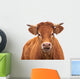 Portrait of a Cow Wall Decal