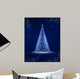 Vector Illustration of a Stylized Christmas Tree 
