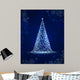 Vector Illustration of a Stylized Christmas Tree 