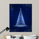 Vector Illustration of a Stylized Christmas Tree 