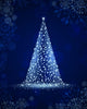 Vector Illustration of a Stylized Christmas Tree 