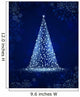 Vector Illustration of a Stylized Christmas Tree 
