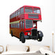Red Double Decker Bus Wall Decal