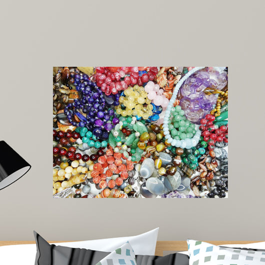 semigem crystals beads jewellery 