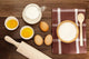 Eggs Milk and Flour 