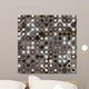 Abstract Pattern Grey and Wall Decal