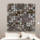 Abstract Pattern Grey and Wall Decal