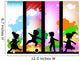 kids silhouettes against a sunny sky Wall Mural