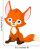 Cute Baby Fox Wall Decal