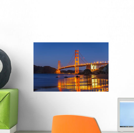 Golden Gate Bridge Wall Mural