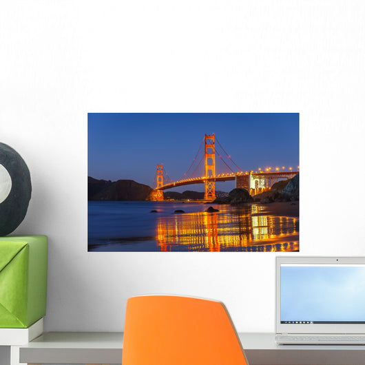 Golden Gate Bridge Wall Mural