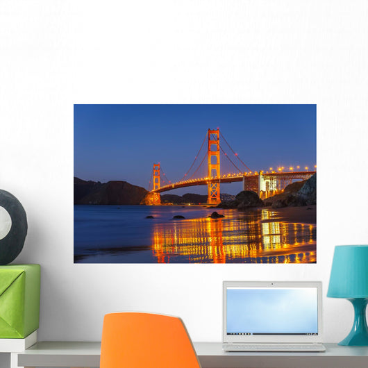 Golden Gate Bridge Wall Mural