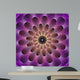 Puffed Colorful Star Flower Wall Mural